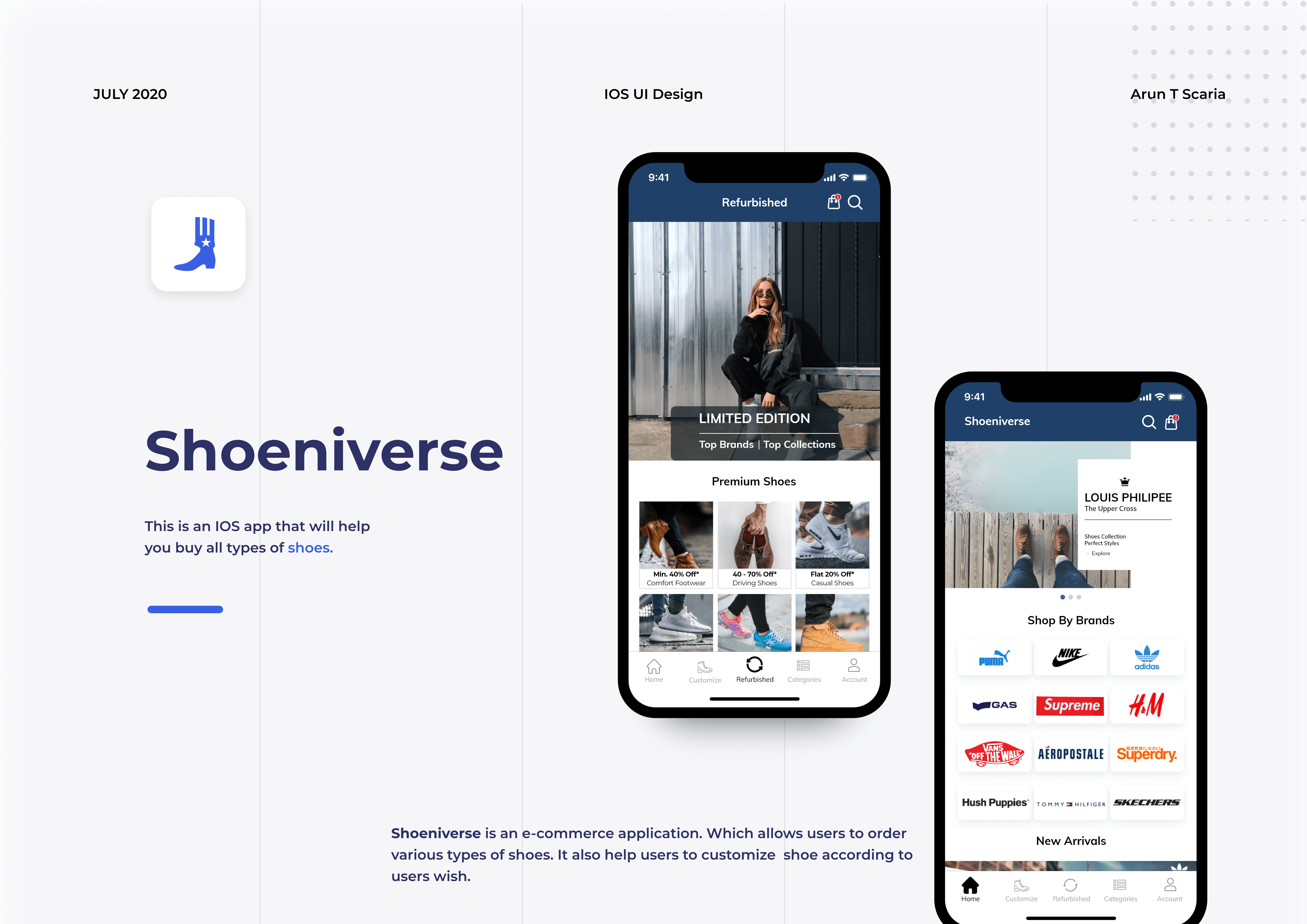 IOS Presentation Shoeniverse