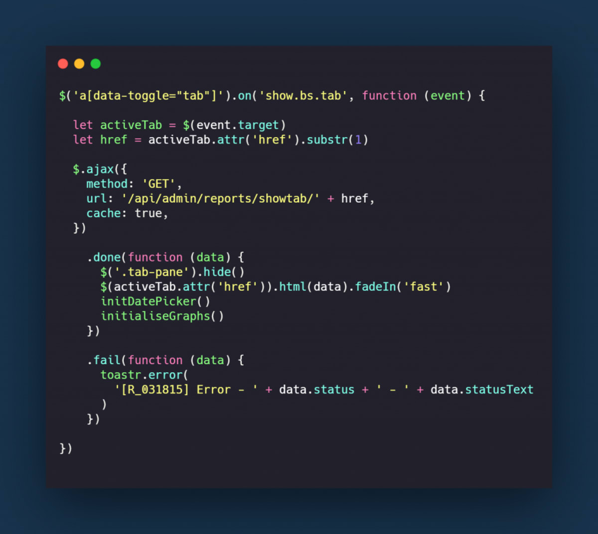 code snippet