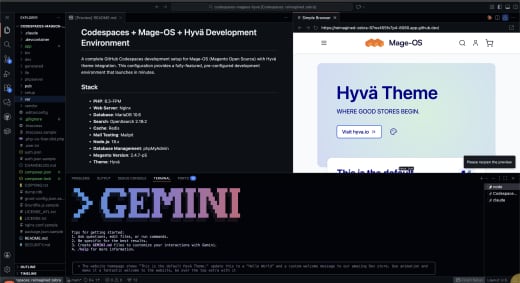 Using Claude and Gemini in a codespaces environment