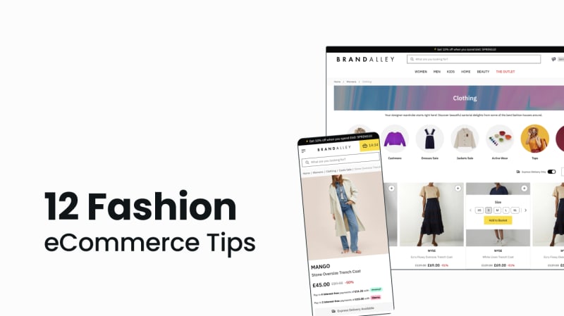 12 Fashion eCommerce Tips for Stylish, High-Converting Sites