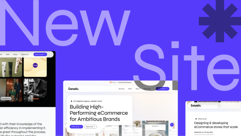 A New Develo Website, and a Better Way of Building It