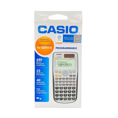 CASIO fx-50FHII Calculator H.K.E.A.A. APPROVED
