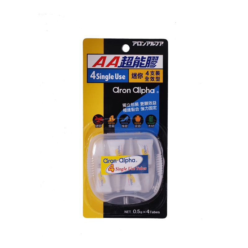 aron alpha 4 Single Use Glue Tubes