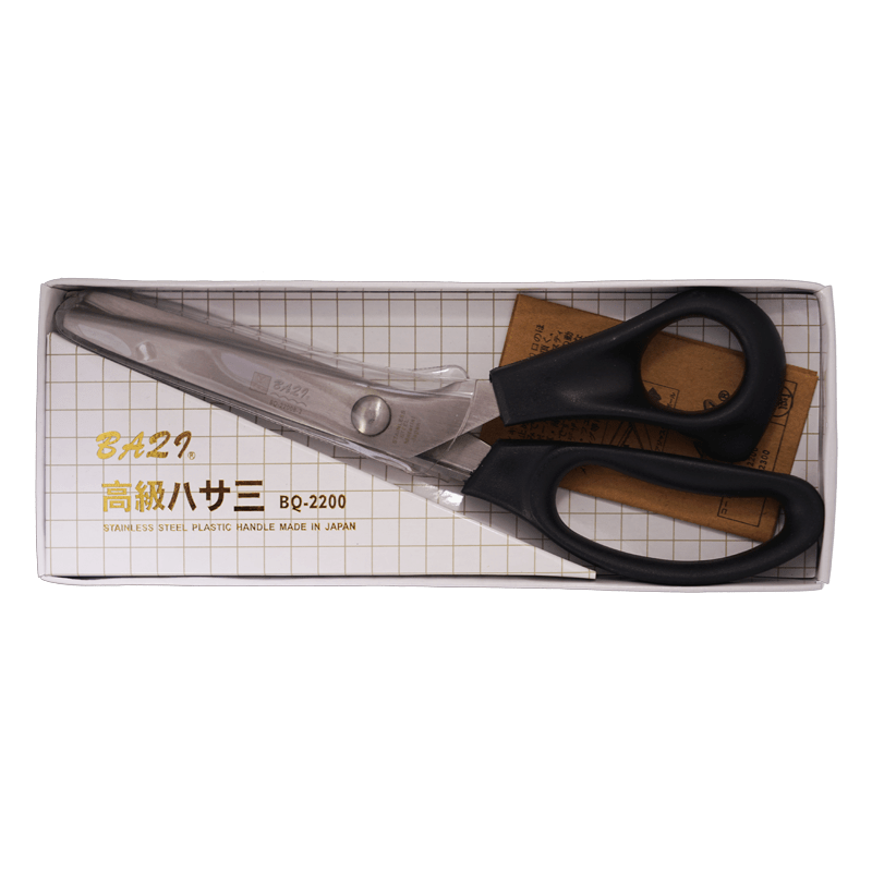 BA27 Stainless Steel Plastic Handle Scissors BQ-2000