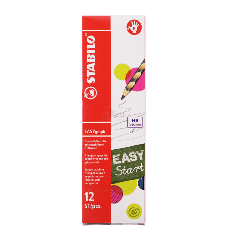 Stablio Easygraph HB pack of 12