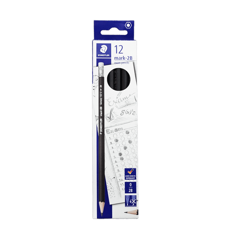 STAEDTLER exam pencils 2B