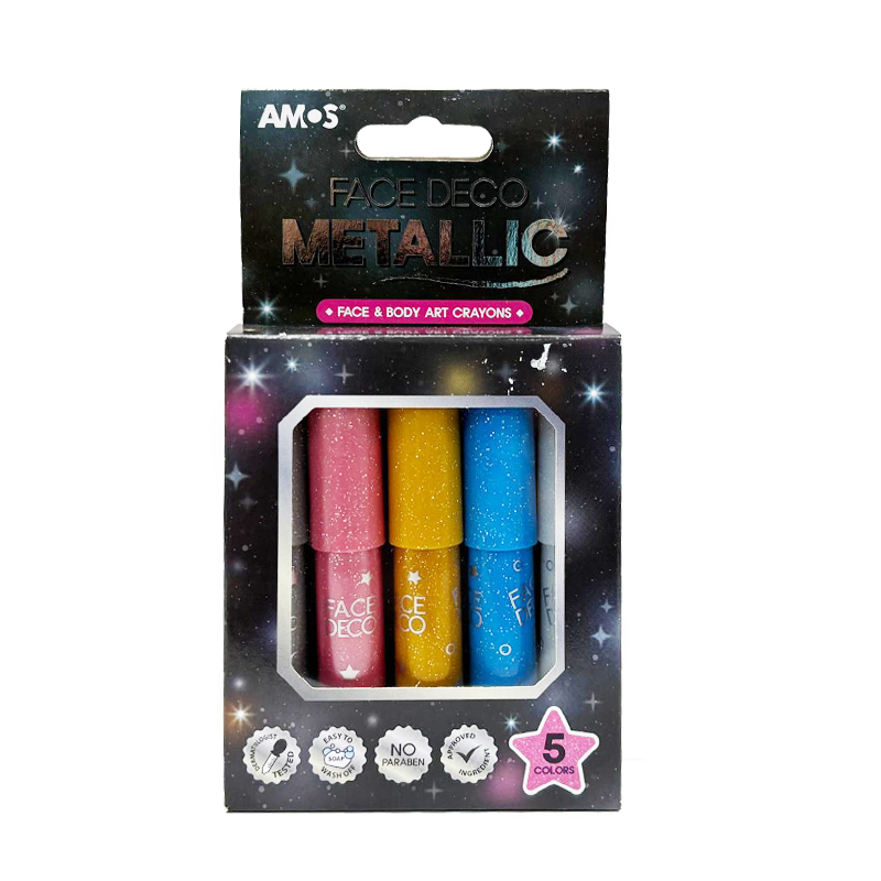 AMOS FaceDeco Metallic