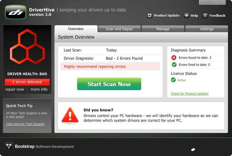 update driver software