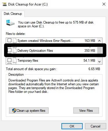 free up disk space windows 8