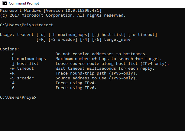 command prompt windows 10 command list command