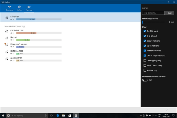 wifi analyzer download windows 10