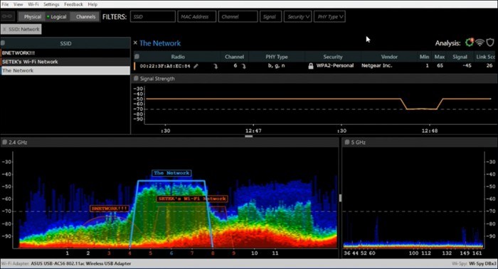 wifi analyzer windows open source