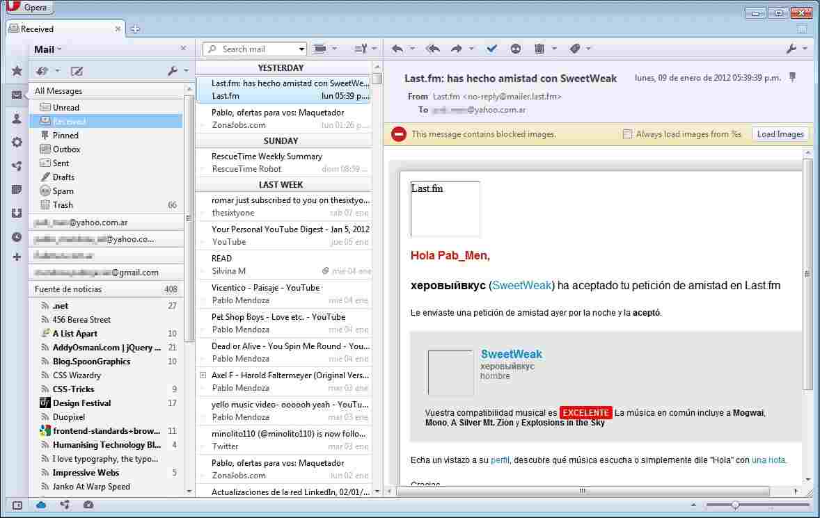 import contacts to opera mail