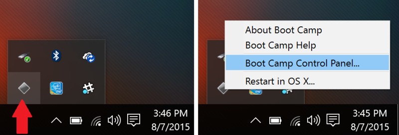 how to switch from mac to windows bootcamp