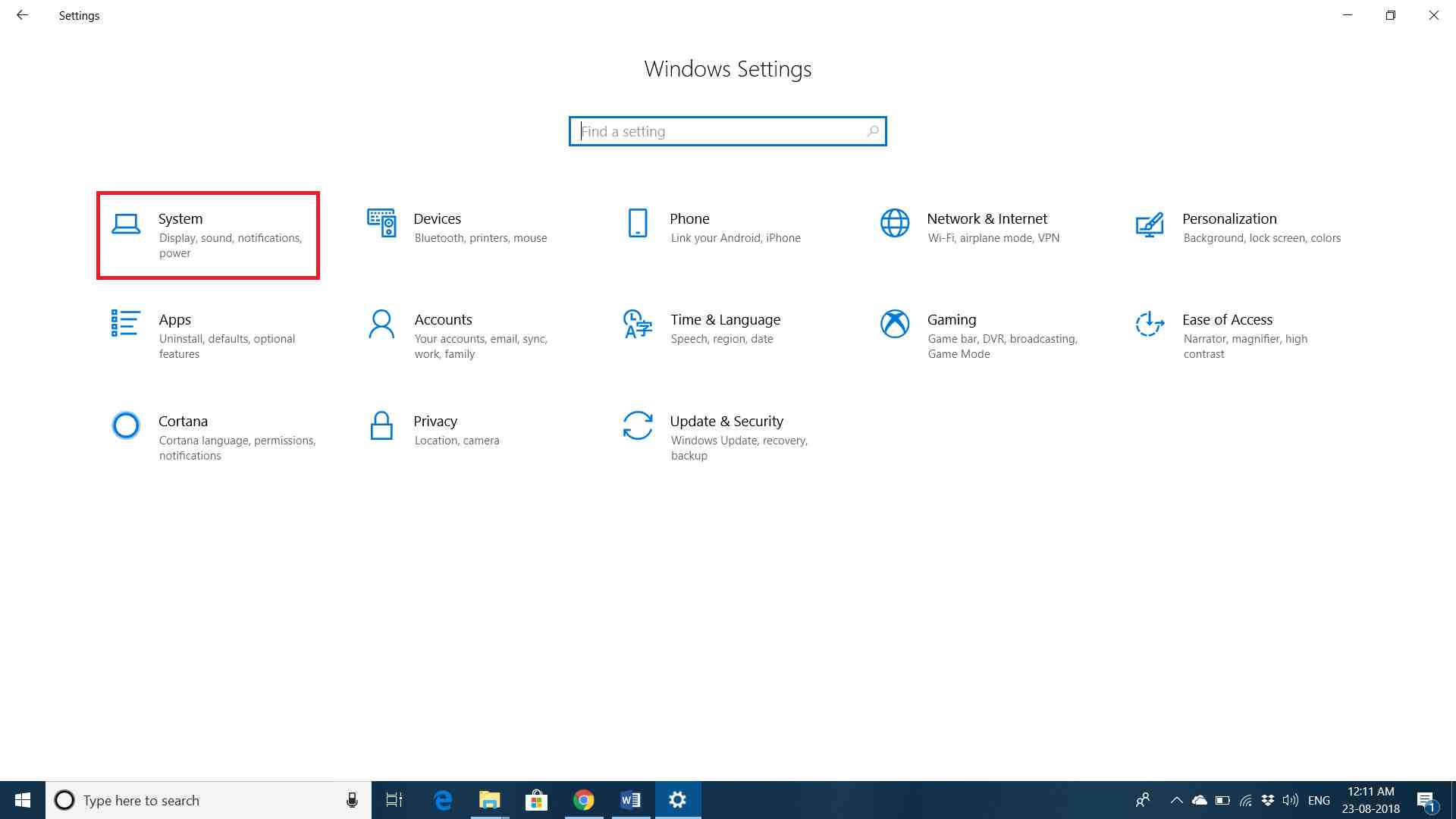 custom refresh rate windows 10