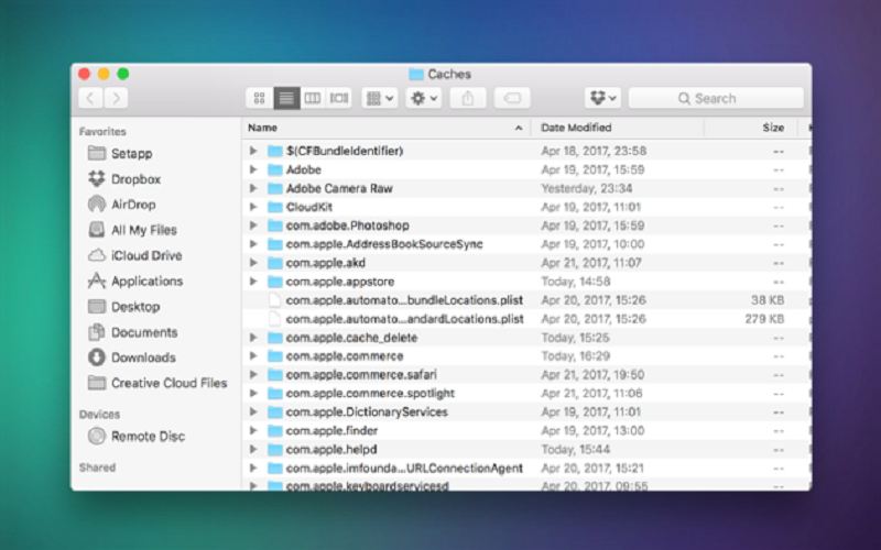 cache cleaner mac air app