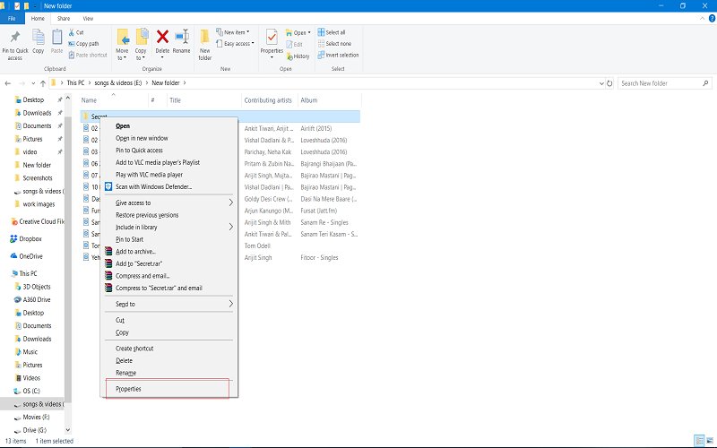 how to password protect a folder in windows 8 without software