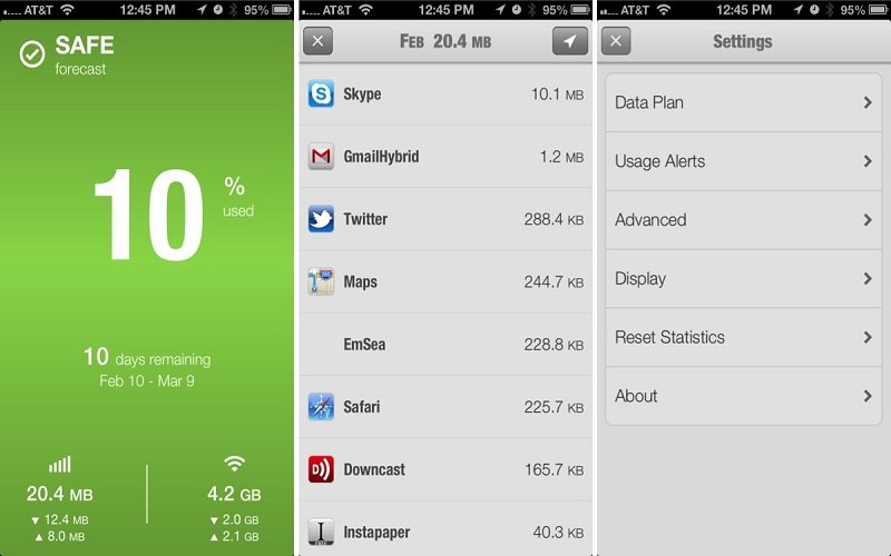 Top 10 Best iPhone Mobile Data Usage Tracking Apps - Developing Daily