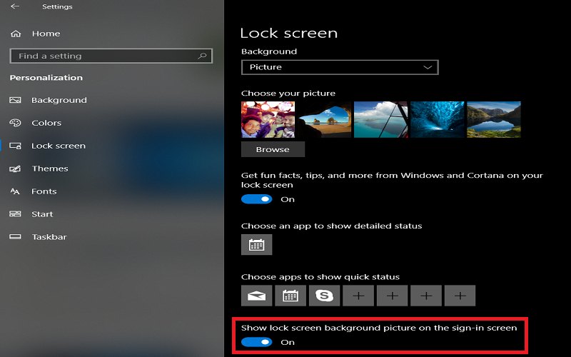 How To Change Windows 10 Login Screen Background