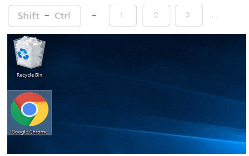 How to change desktop icon size windows 8