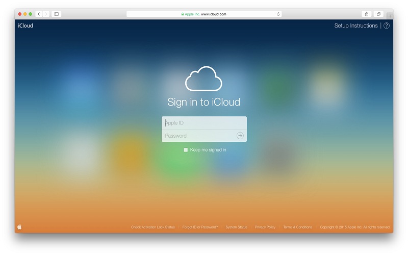 how to access icloud photos on android