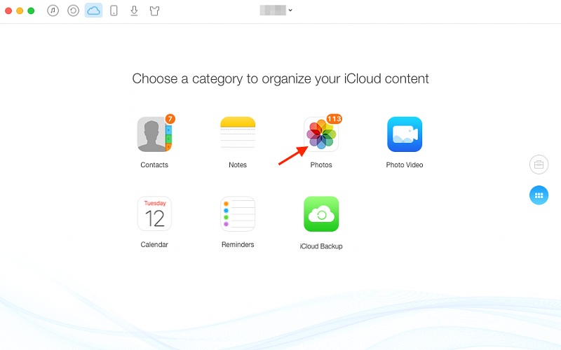 how to get photos from icloud to iphone