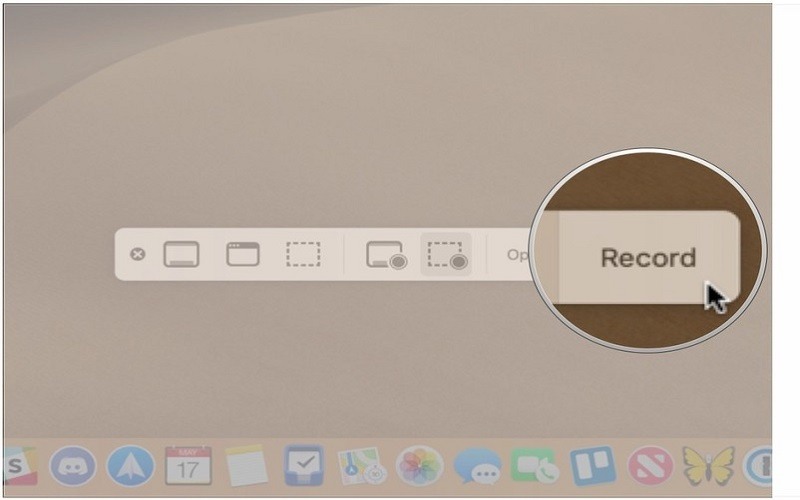 how to screen record in macbook air