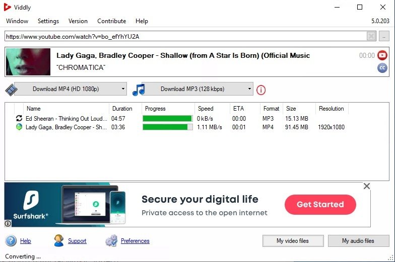 viddly youtube downloader not opening