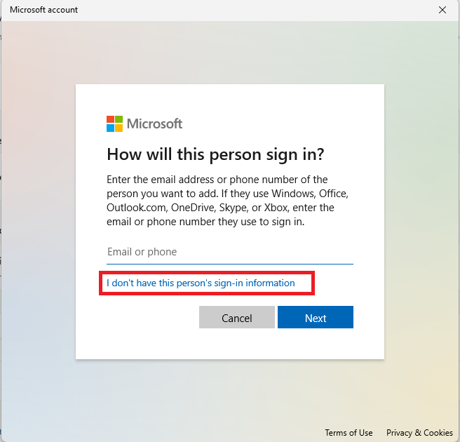 Delete Microsoft Account From Windows 11