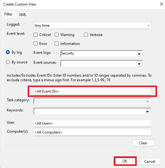 Check Windows Login History