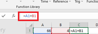 Formula Vs Function in Excel