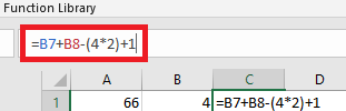 Formula Vs Function in Excel