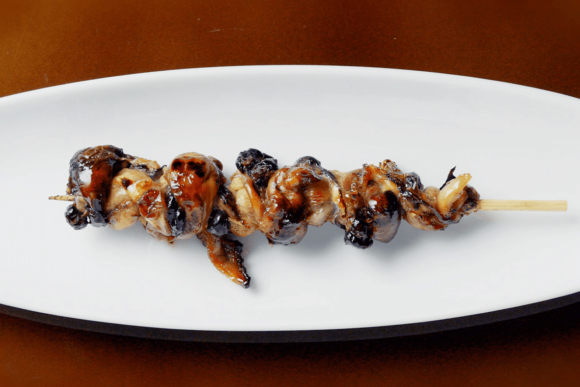 鰻の一品料理三種