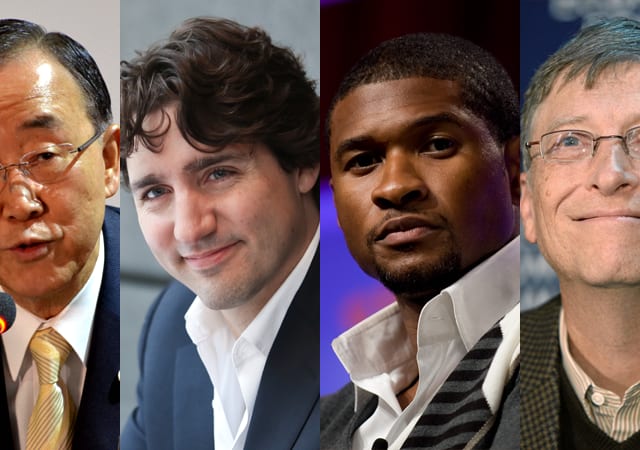 What Do Ban Ki Moon Justin Trudeau Usher And Bill Gates Have In Common Global Health Diplomacy Devex