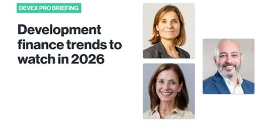Development finance trends to watch in 2026