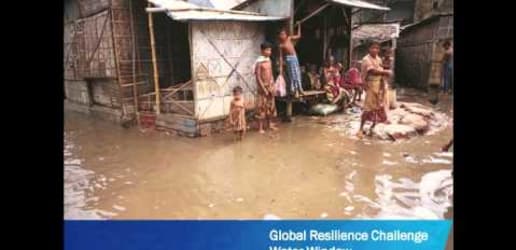 How would you make flood-prone communities resilient? 
