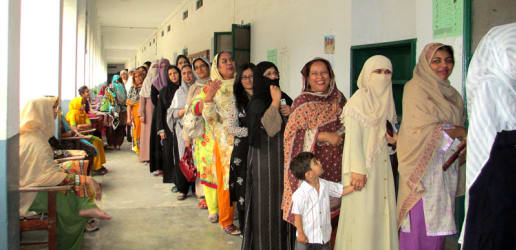 Where are Pakistan's female voters?