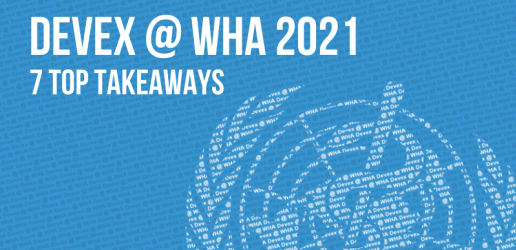 Devex @ WHA 2021: 7 top takeaways
