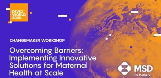 Implementing innovative solutions for maternal health at scale