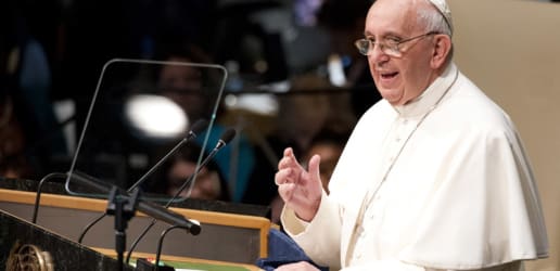 Crossing Pope Francis' bridge