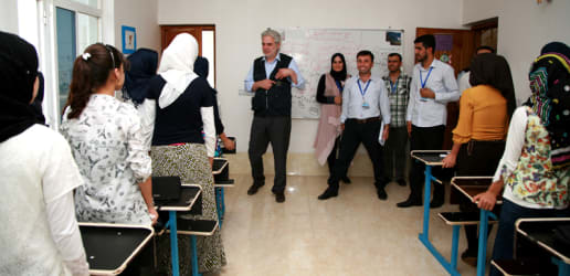 Empowering girls through education in emergency situations