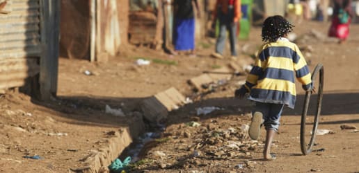 Ending poverty through sustainable development and leaving no one behind