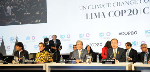 COP20: Final text not good enough for Paris 2015