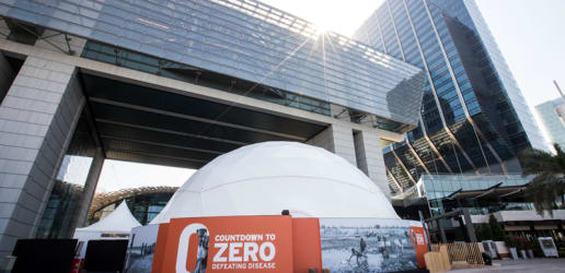 Exhibition aims to champion disease eradication as it happens