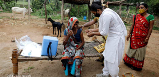 Why is there a gender gap in India's vaccination program?