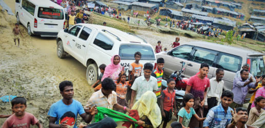 In Bangladesh, an unfolding humanitarian crisis 