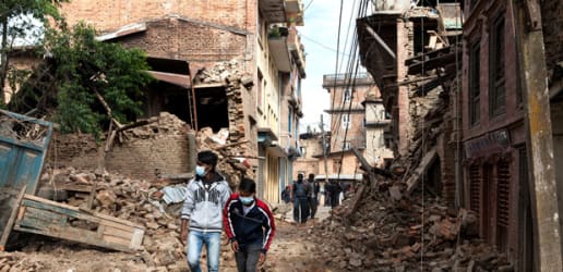 The earthquake century