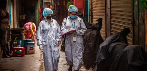 Financial incentives for frontline health workers 