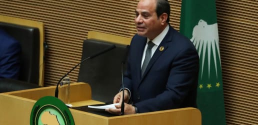 What will Egypt focus on as African Union chair?
