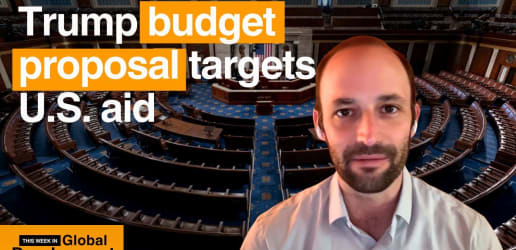 Trump budget targets US aid, plus what we heard at the AfDB meetings